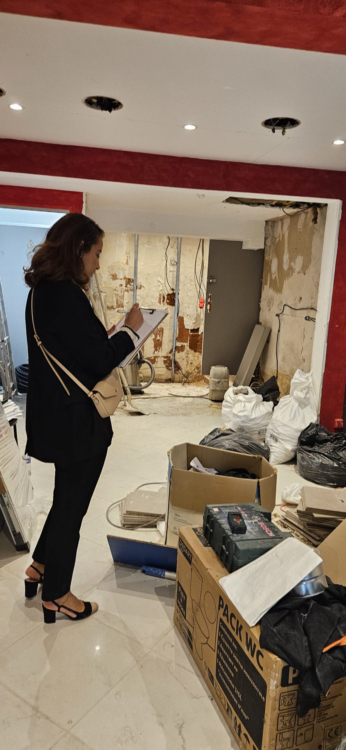 suivi de chantier artisans conception agencement intérieur local professionnel particulier Toulouse Cugnaux SOZAYNA HOME